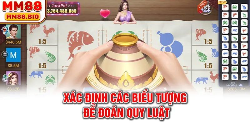 Xác định các biểu tượng đê đoán quy luật