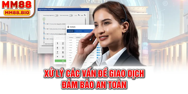 Xử lý các vấn đề giao dịch đảm bảo an toàn