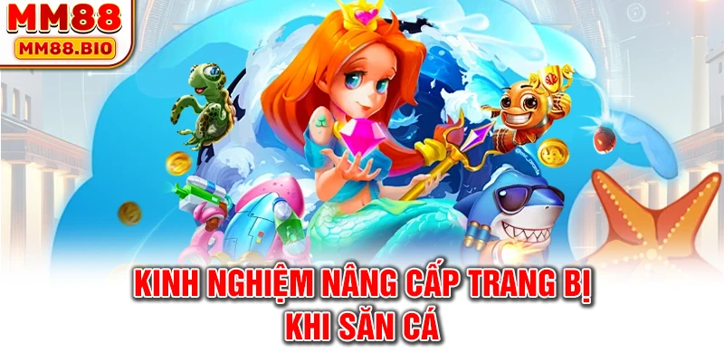 Kinh nghiệm nâng cấp trang bị khi săn cá